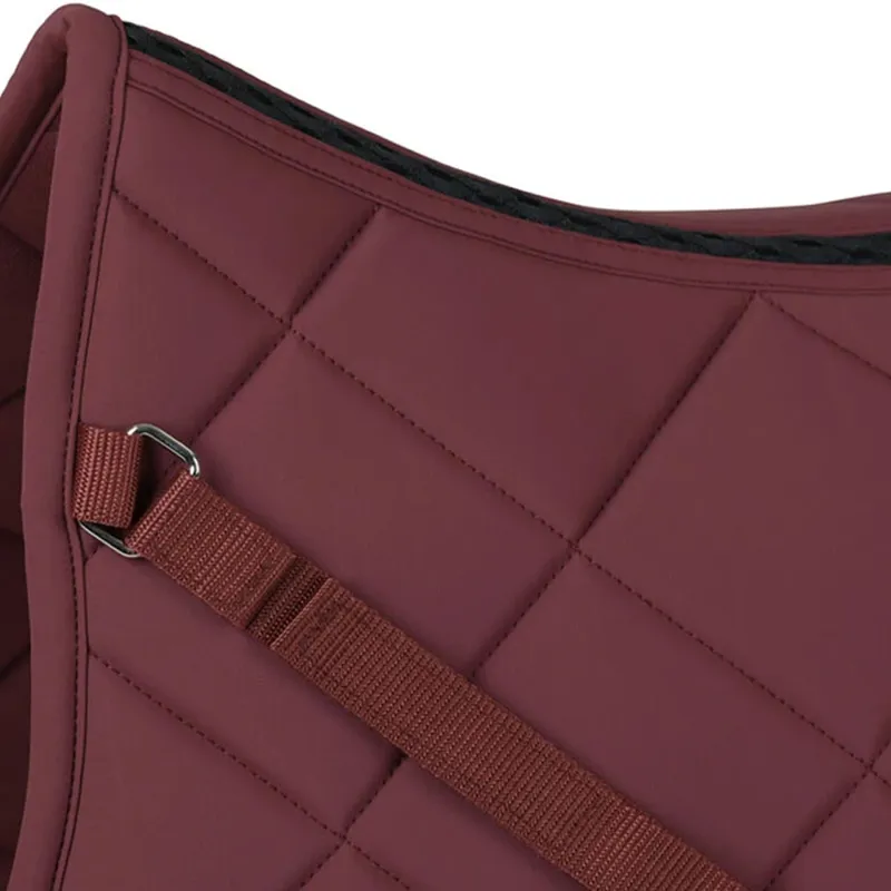 Weatherbeeta Soft Shell Pad 3D Air-Tec All Purpose Saddle Pad - Burgundy-1