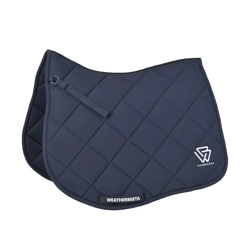 Weatherbeeta Soft Shell Pad 3D Air-Tec All Purpose Saddle Pad - Navy