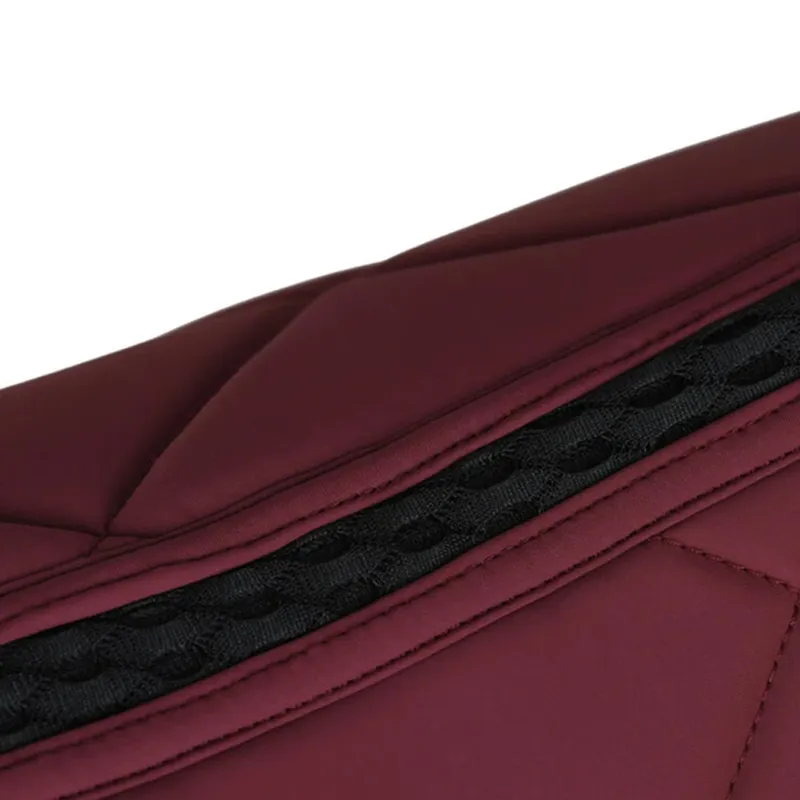 Weatherbeeta Soft Shell Pad 3D Air-Tec Dressage Saddle Pad - Burgundy-2