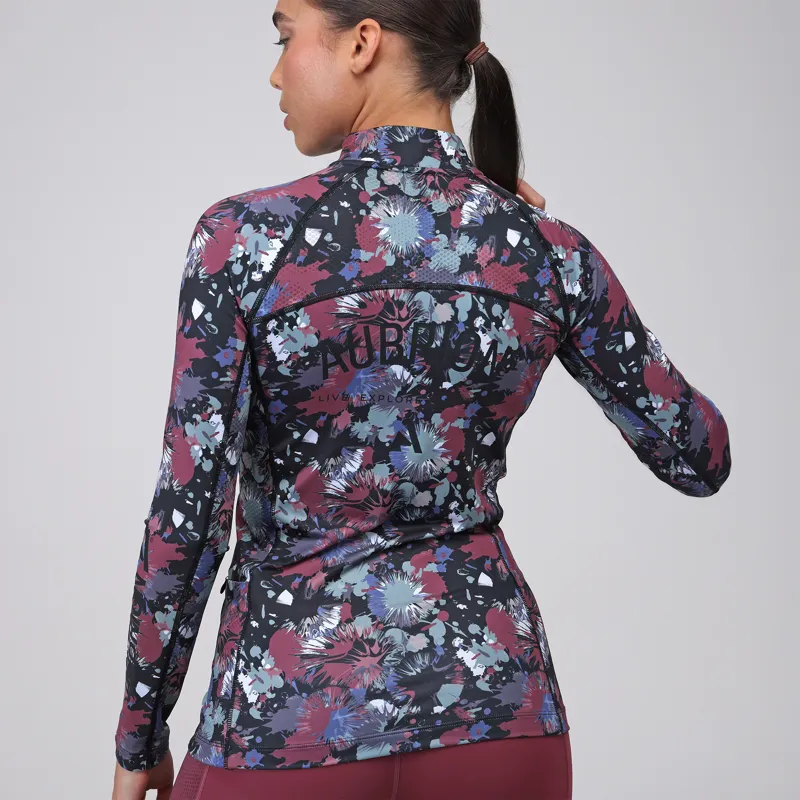 Aubrion React Long Sleeve Base Layer - Abstract-2