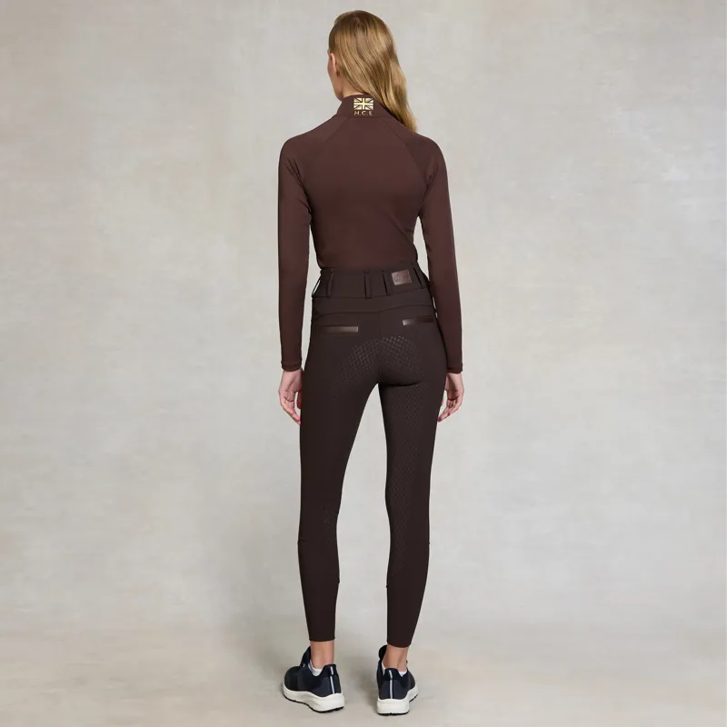 Holland Cooper Thermal Heritage Breeches - Chocolate-5
