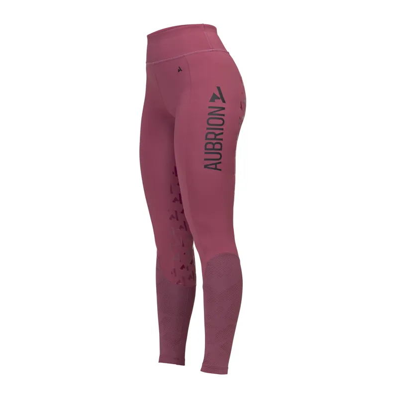 Aubrion React Rythm Riding Tights - Mauve