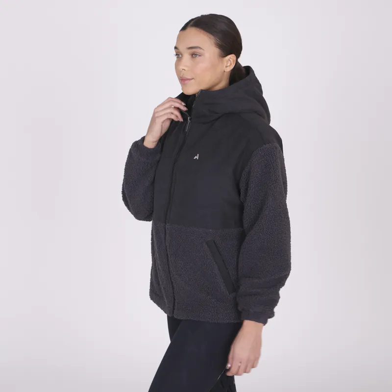 Aubrion React Sherpa Fleece Jacket - Shadow-2