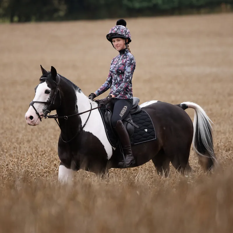 Aubrion Young Rider React Long Sleeve Base Layer - Abstract-3