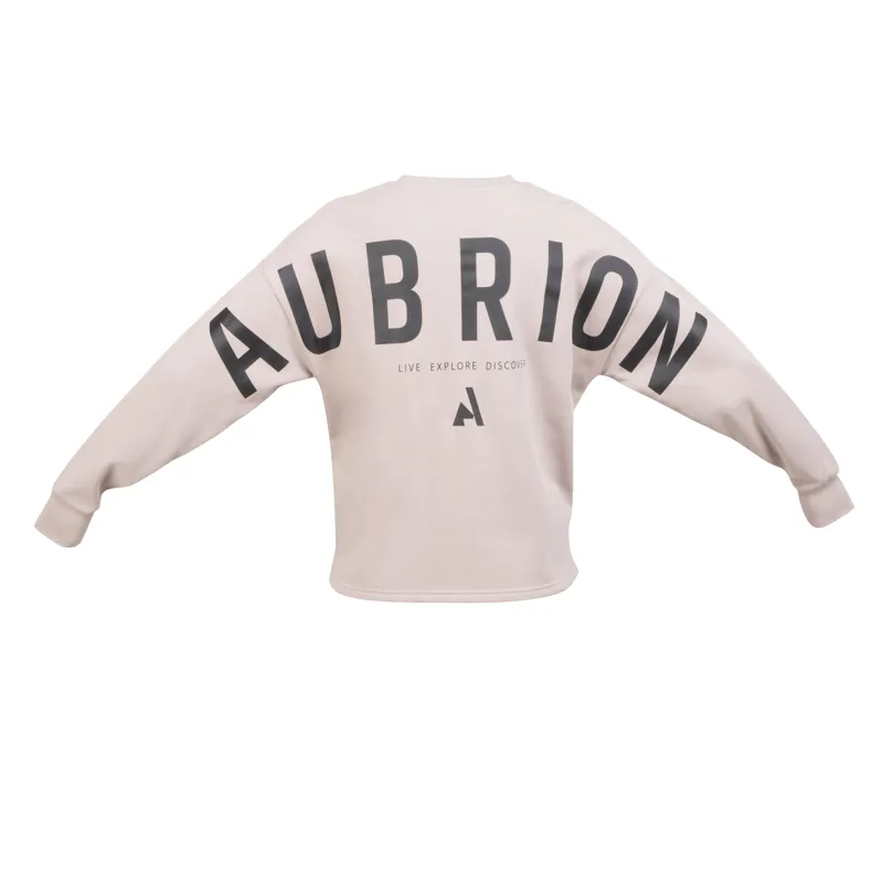 Aubrion Young Rider React Sweatshirt - Sand-2