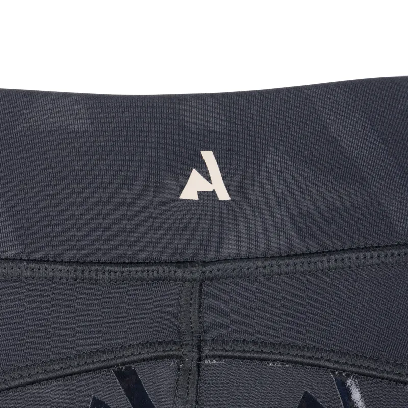 Aubrion Young Rider React Winter Riding Tights - Shadow-3