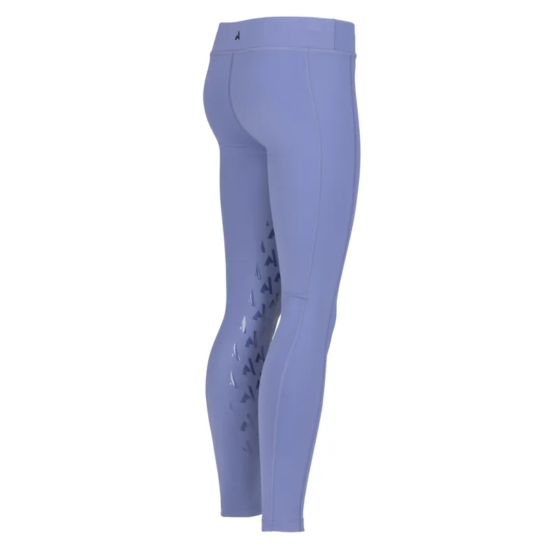 Aubrion Young Rider React Non-Stop Riding Tights - Sky-2