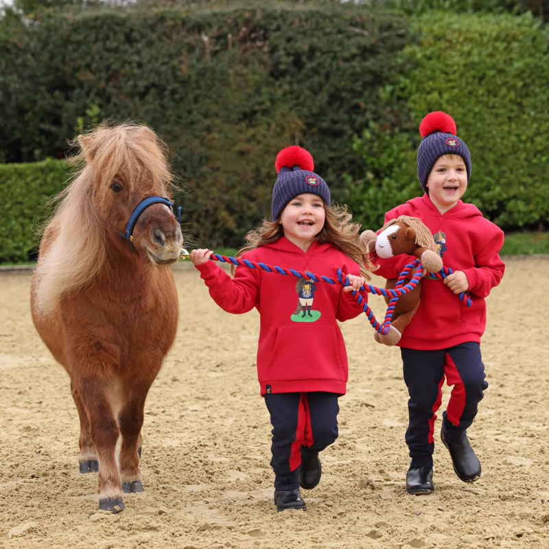 Winnie and Me Bobble Hat - Navy-4