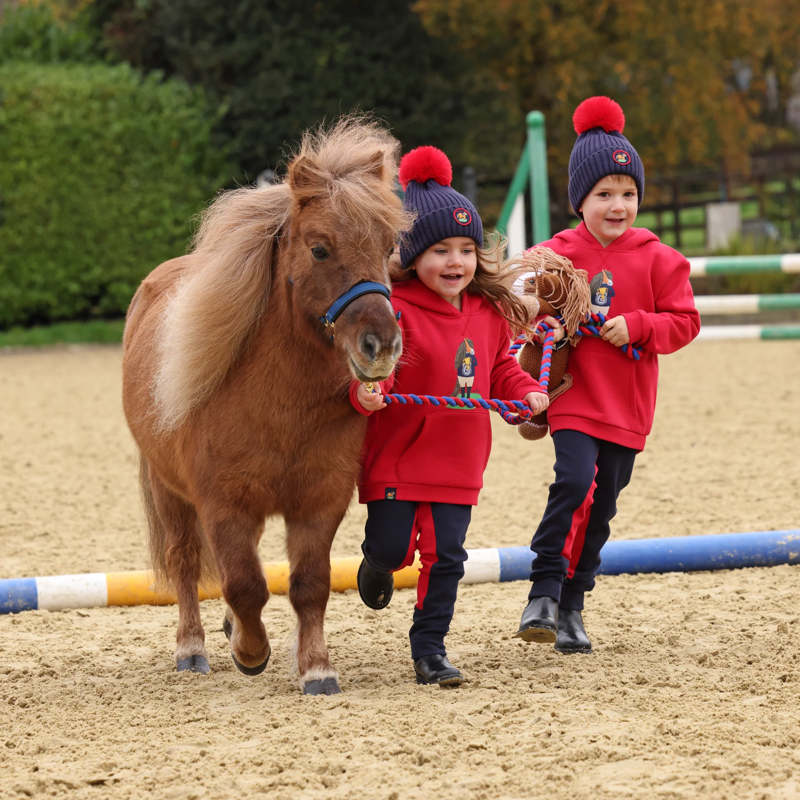 Winnie and Me Bobble Hat - Navy-3