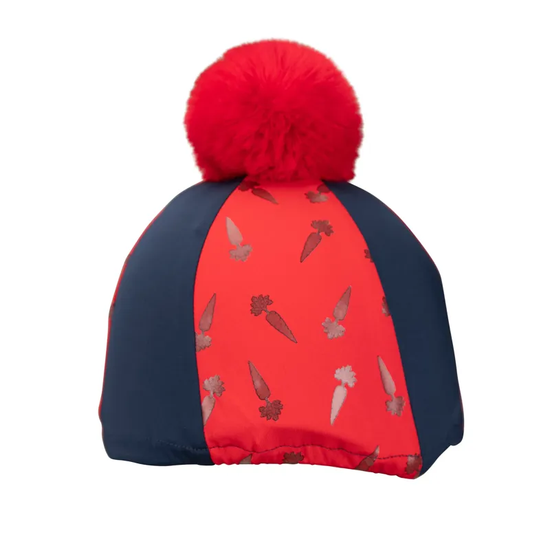 Winnie and Me Hat Silk - Navy/Red-3