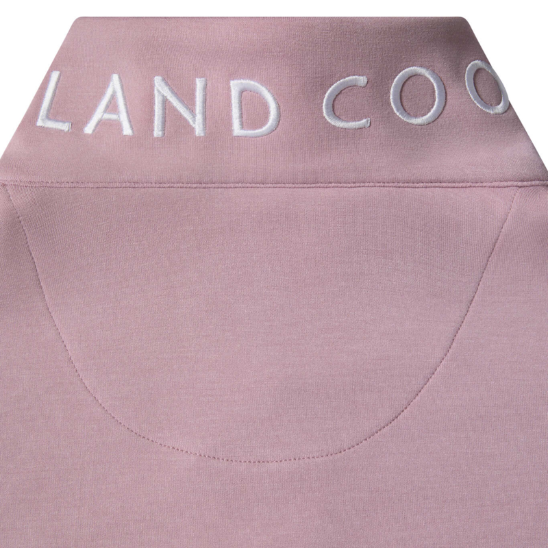 Holland Cooper Ladies Windsor Quarter Zip Sweat - Dawn Pink-2