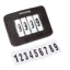 Velociti Saddlecloth 4 Number Holder - Havana