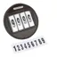 Velociti Round 4 Number Holder - Havana
