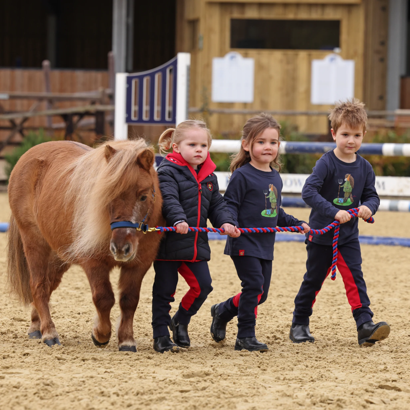 Winnie and Me Long Sleeve Top - Navy-2