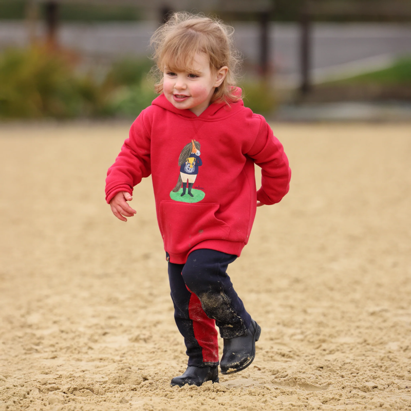 Winnie and Me Hoodie - Red-1