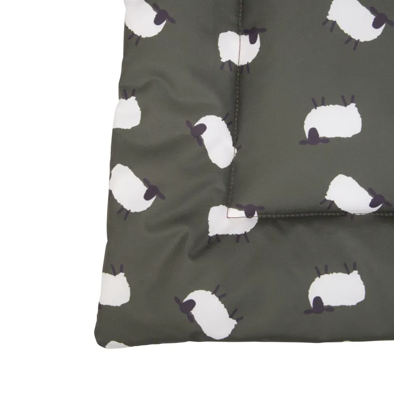 Digby and Fox Waterproof Padded Dog Bed - Sheep-1