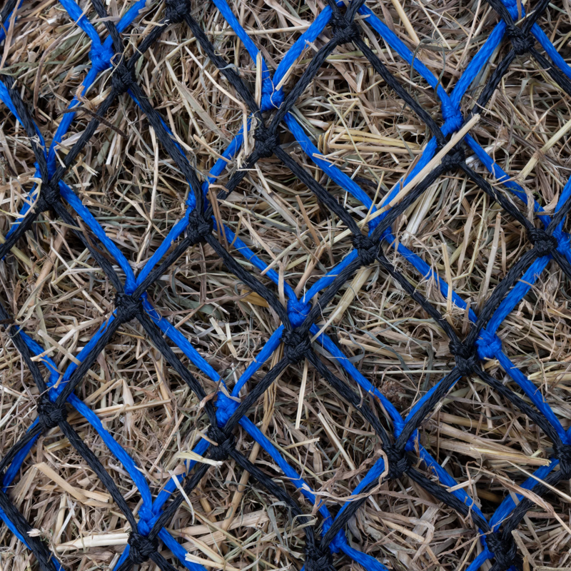 Greedy Feeder Duo Haynet 40 Inch - Black/Blue 1.5 Inch Holes-2