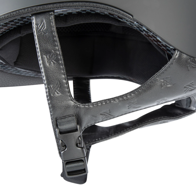 Karben Amity LTHR Riding Hat - Black-7