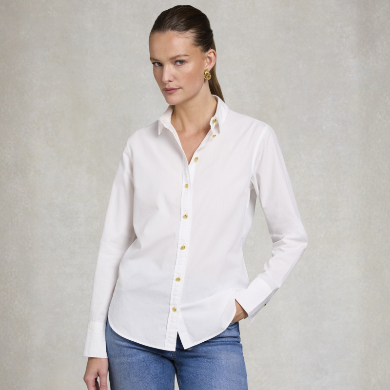 Holland Cooper Ladies Classic Shirt - White-4