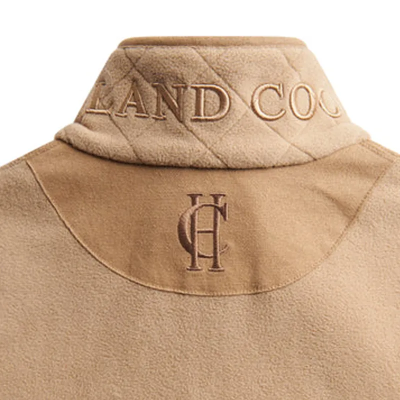 Holland Cooper Ladies Country Longline Fleece - Sand-2