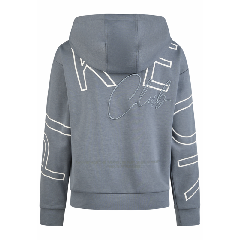 Pikeur Ladies Hoody Jacket - Ash Blue-1