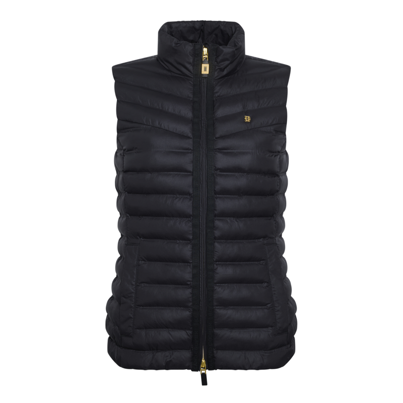 Holland Cooper Ladies Lightweight Puffer Gilet - Ink Navy