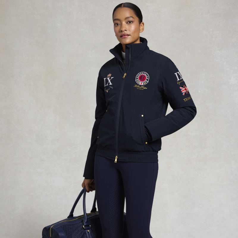 Holland Cooper Ladies Chiltern Team Jacket - Ink Navy-5