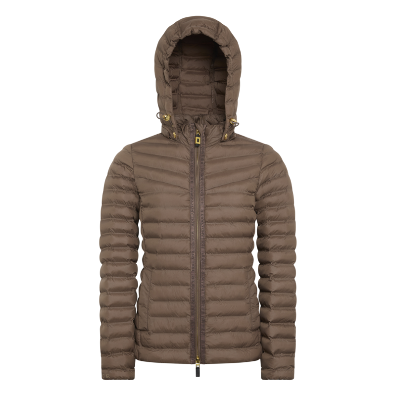 Holland Cooper Ladies Lightweight Puffer Jacket - Chestnut