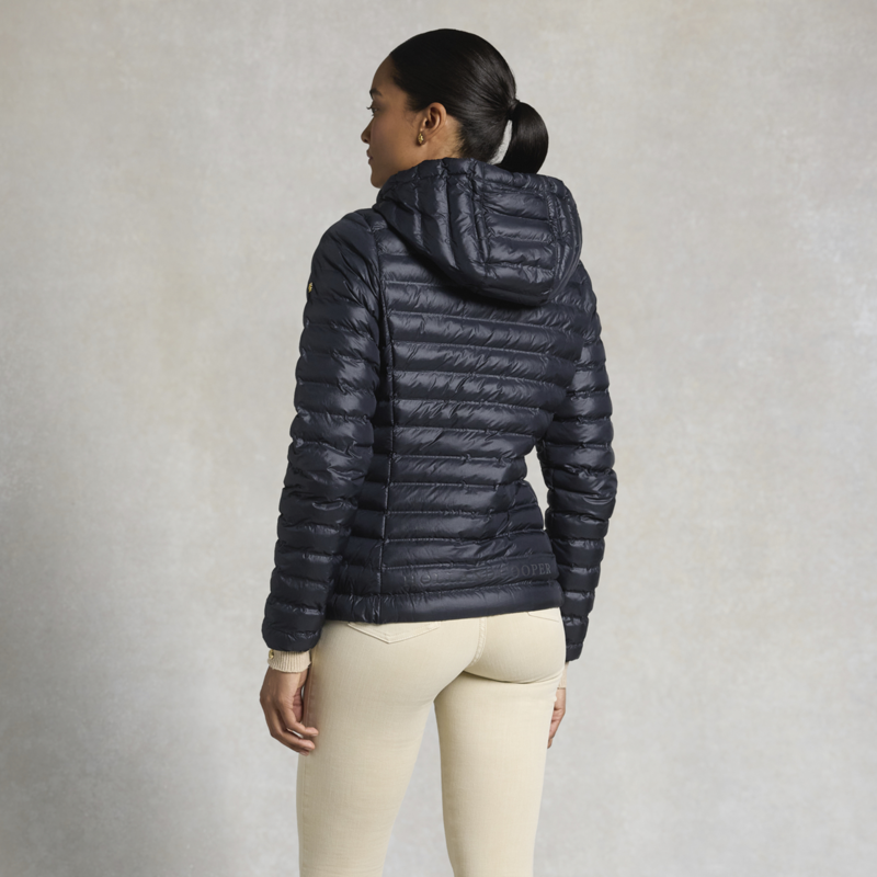 Holland Cooper Ladies Lightweight Puffer Jacket - Ink Navy-6