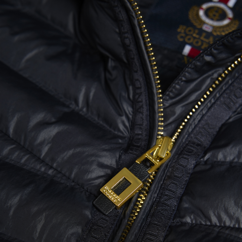 Holland Cooper Ladies Lightweight Puffer Coat - Ink Navy-3