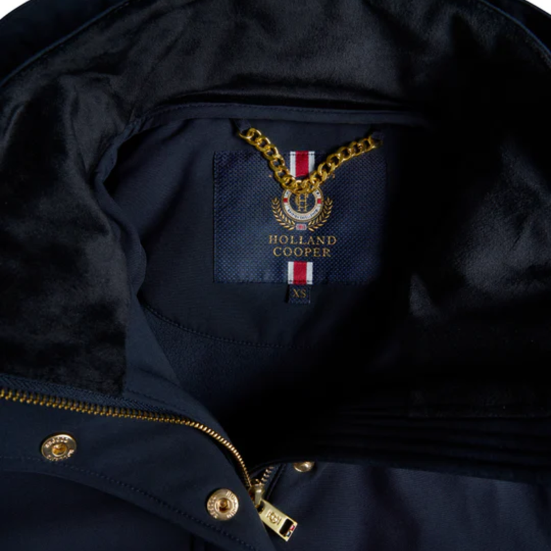 Holland Cooper Ladies Team Softshell Jacket - Ink Navy-2