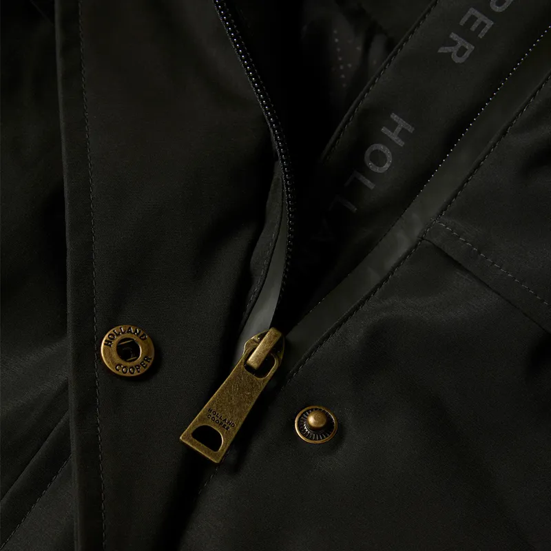 Holland Cooper Ladies Folgate Riding Coat - Dark Pine Green-6