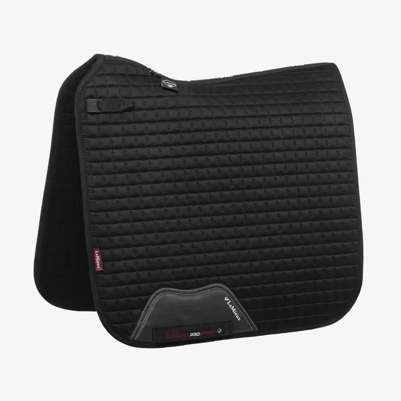 LeMieux Suede Dressage Square - Black
