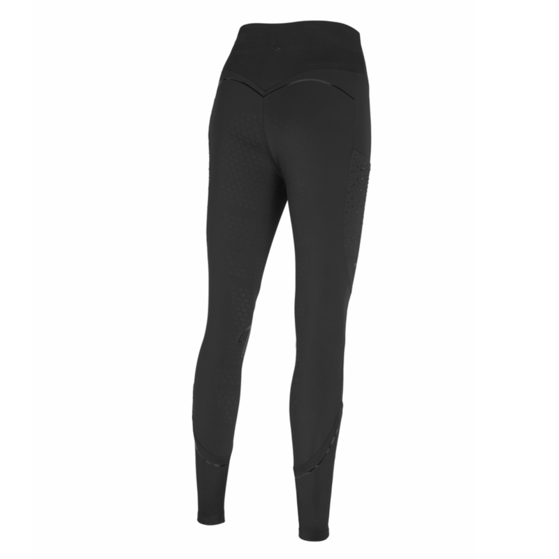 Pikeur Ladies Yella Seamless Riding Tight - Black-1