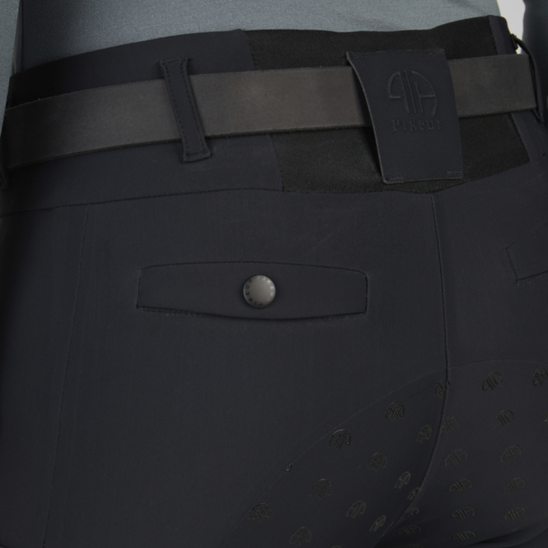 Pikeur Ladies Linnett Full Grip Riding Tight - Black-4