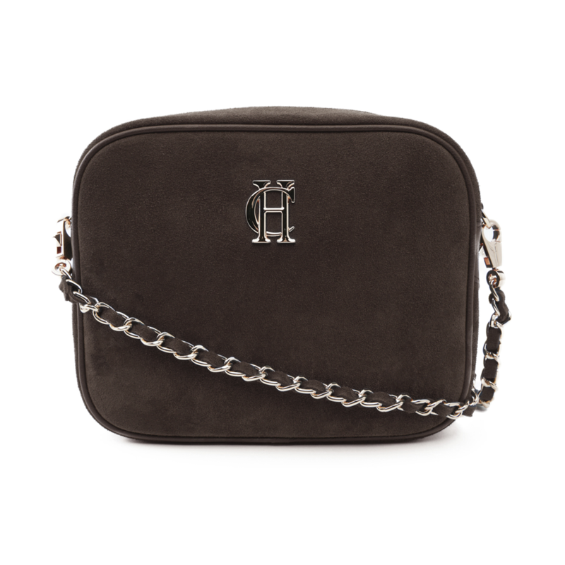 Holland Cooper Soho Camera Bag - Chocolate Suede