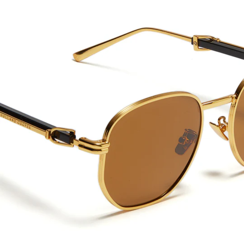 Holland Cooper Monaco Sunglasses - Gold-4