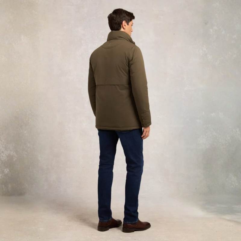 Holland Cooper Mens Stamford Field Coat - Khaki-8