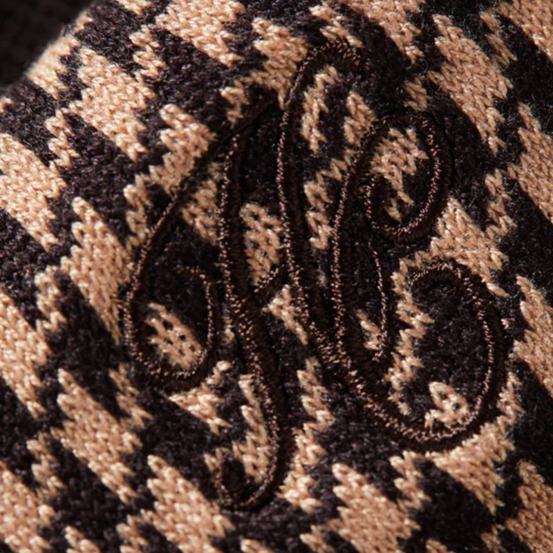 Holland Cooper Mens Sock Gift Box - Chocolate Houndstooth Set-1