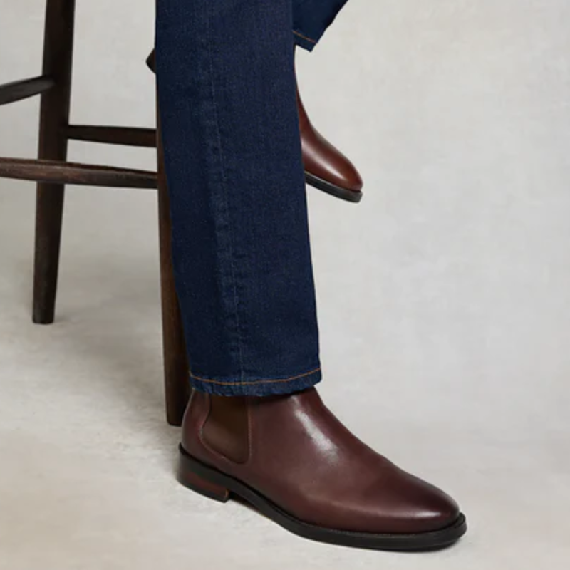 Holland Cooper Mens Chelsea Boot - Chocolate-4