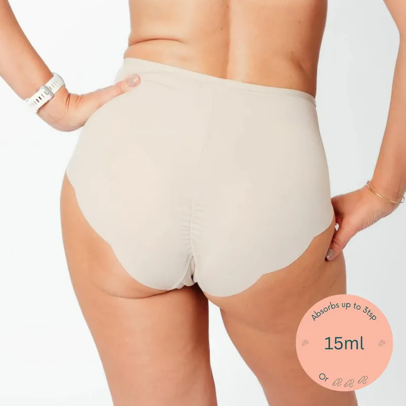 Nixi Body Coni Sporty High Waist Knickers Cream