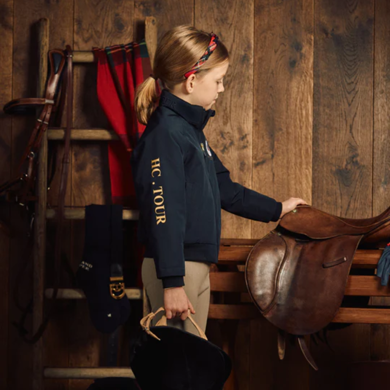 Holland Cooper Junior Team HC Jacket - Ink Navy-7