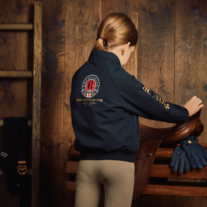 Holland Cooper Junior Team HC Jacket - Ink Navy-8