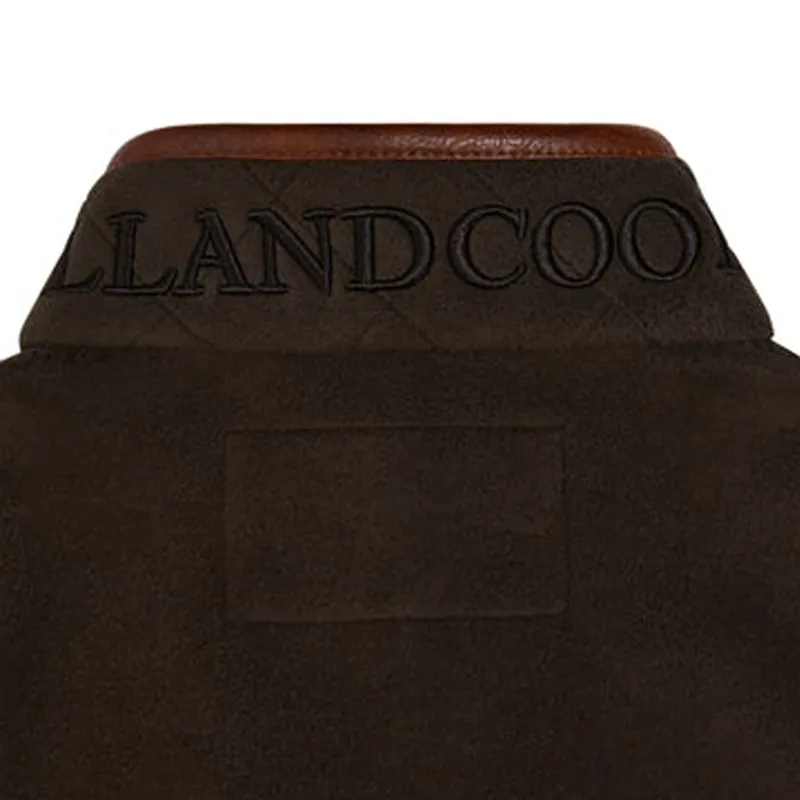 Holland Cooper Kids Little Country Fleece Gilet - Khaki-2