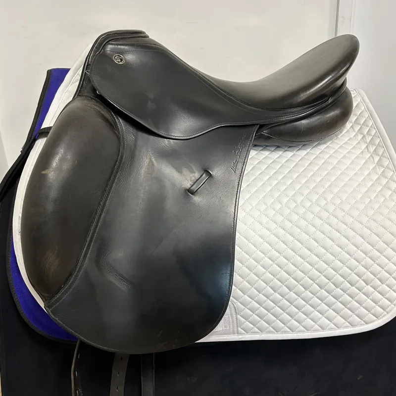 Keiffer Ula Saltzberge Dressage Saddle - Black Used-1