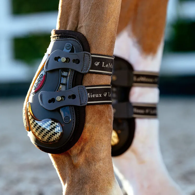 LeMieux EXO Flex Ankle Boot - Black/Silver-3