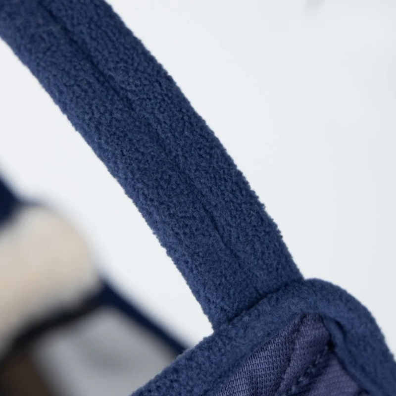 FlyGuard Pro Fine Mesh Earless Fly Mask - Navy-1