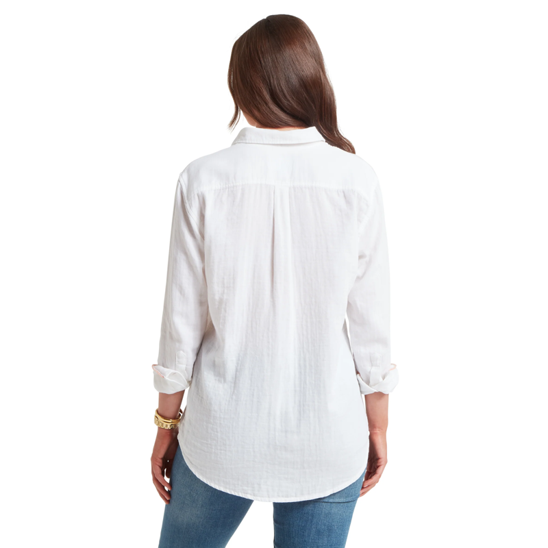 Schoffel Ladies Ashdon Shirt - Soft White-2