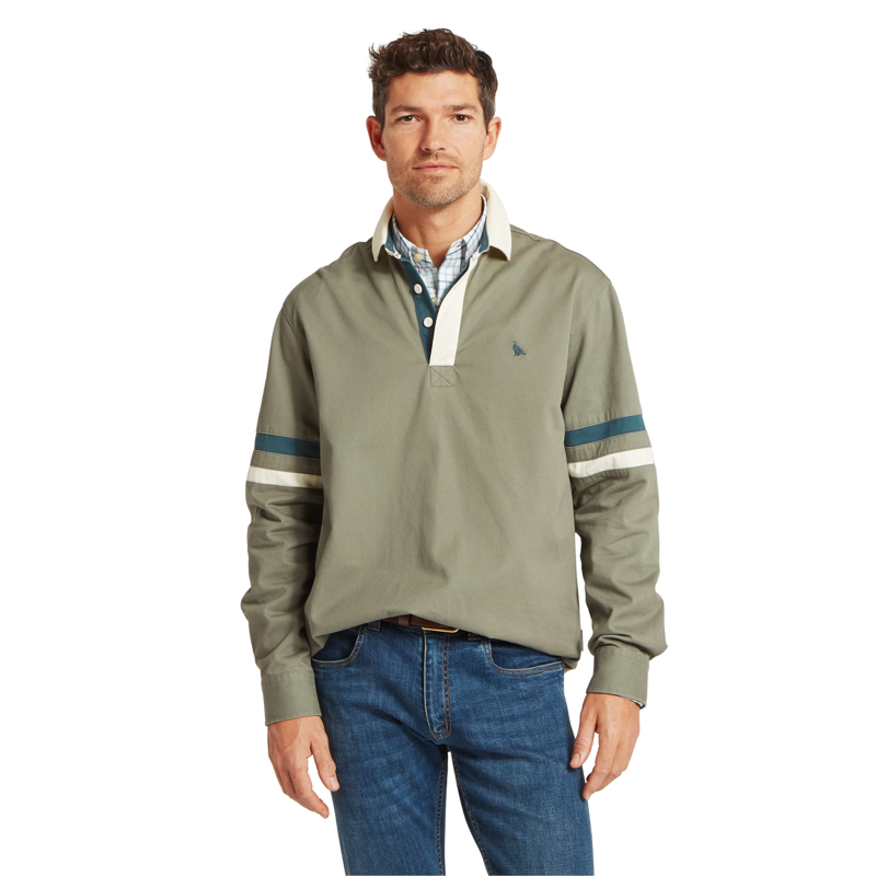 Schoffel Mens Truro Deck Shirt - Agave Green-1