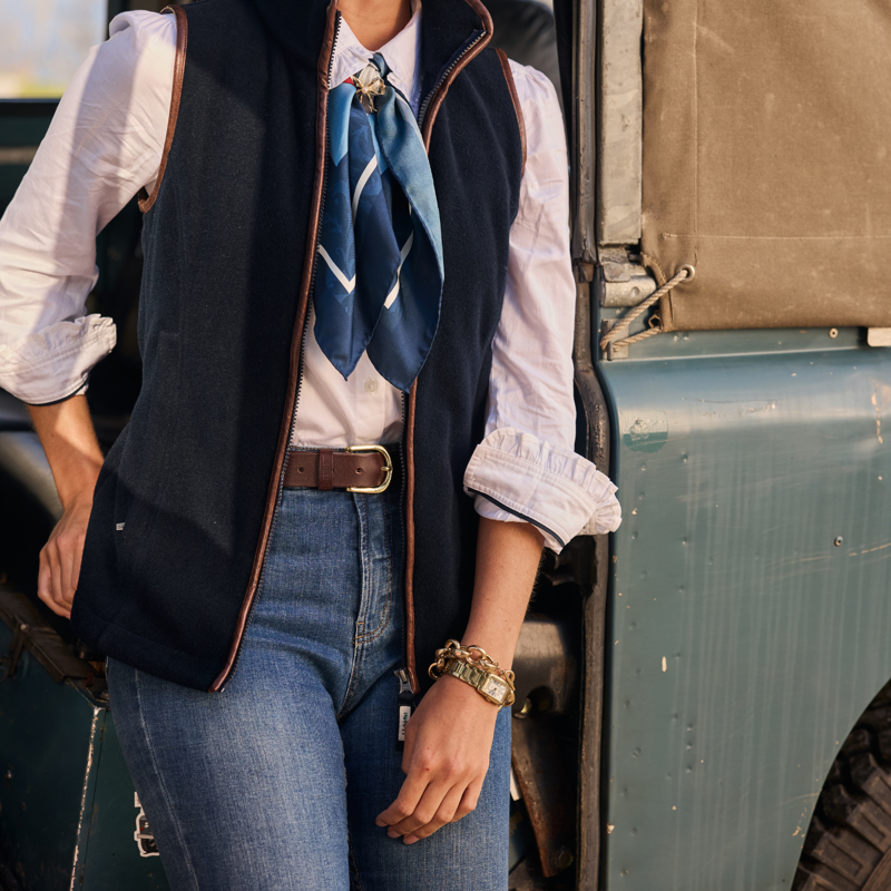 Schoffel Ladies Poppy Jean - Indigo-8